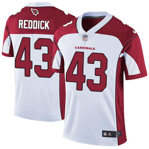 Nike Cardinals #43 Haason Reddick White Men's Stitched NFL Vapor Untouchable Limited Jersey - Click Image to Close